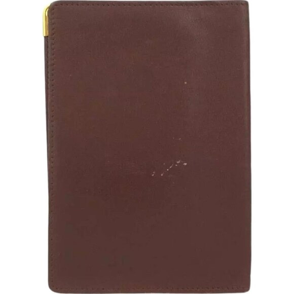 058139BB (L1) Cartier Wallet Bordeaux Leather - Picture 2 of 9